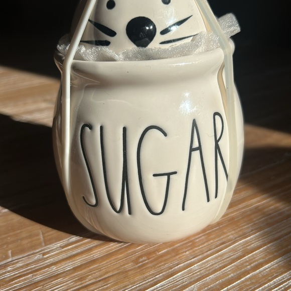 Rae Dunn Bunny Sugar Jar With Bunny Ear Lid. NWT - Picture 11 of 12